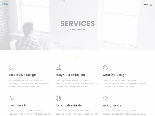 services screenshot