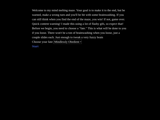 Maze game2.0 screenshot