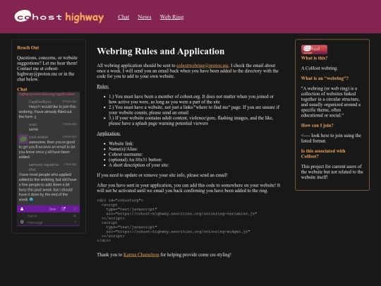 application screenshot