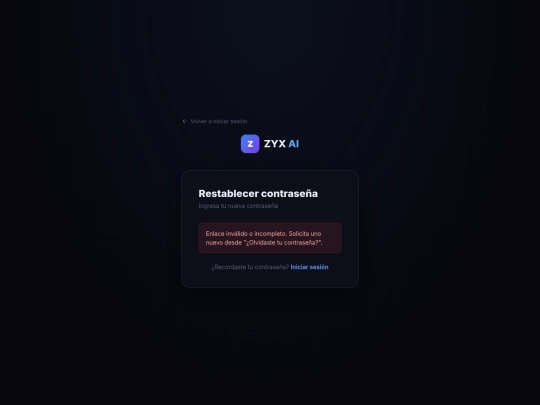 reset-password screenshot