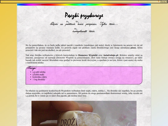 paczki screenshot