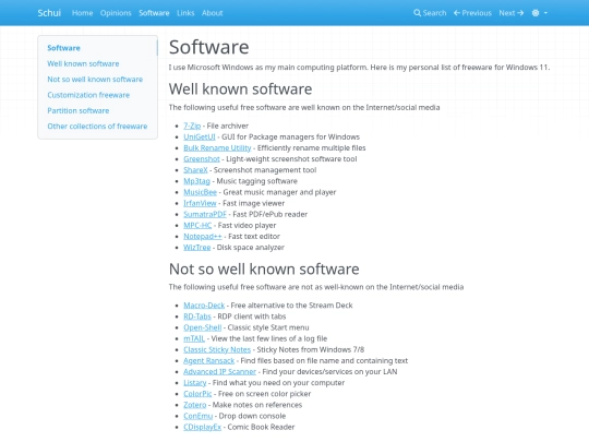software screenshot