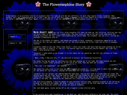flowersephinestory screenshot