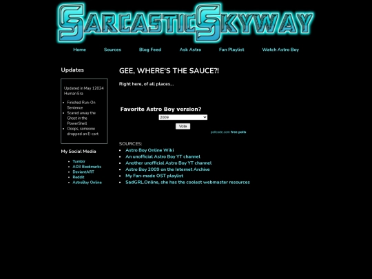 sources screenshot