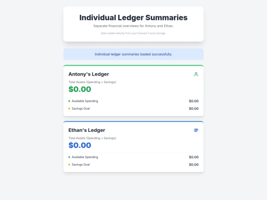 Summary screenshot