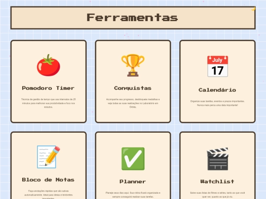 Ferramentas screenshot