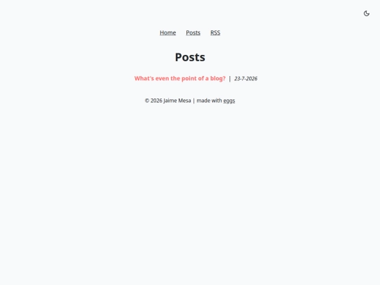 posts screenshot