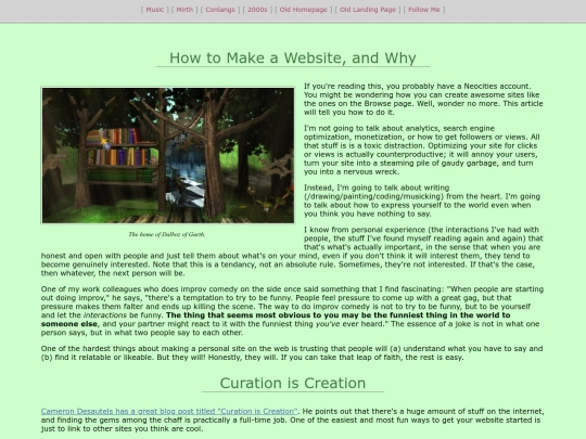 programming/how-to-make-a-website-and-why screenshot