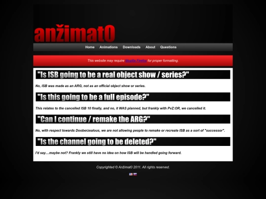 questions screenshot