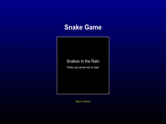 snake_game screenshot