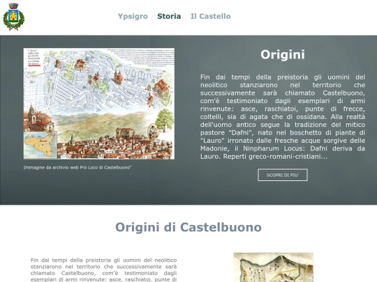 pagine/storia screenshot