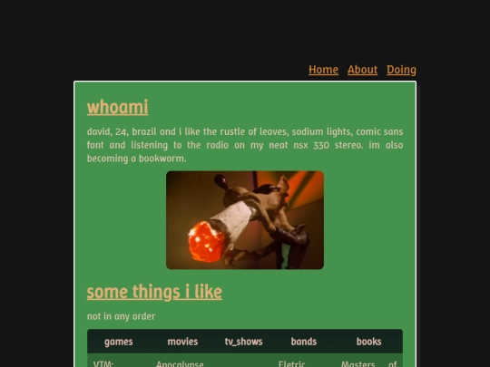 about/about screenshot