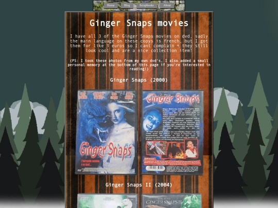 GingerSnapsMovies screenshot