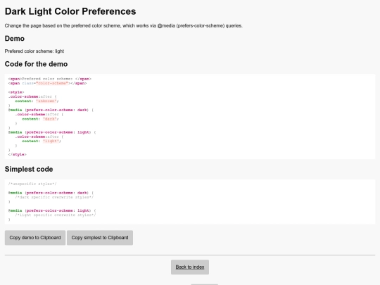 css/dark-light-color-preferences screenshot