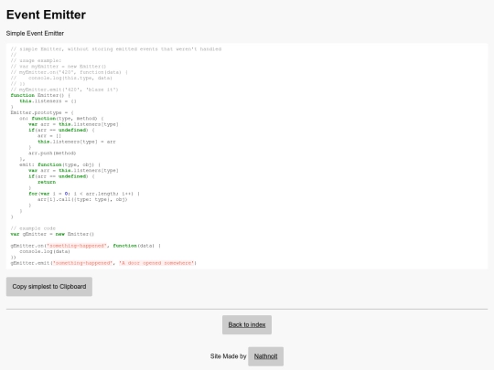 js/event-emitter screenshot