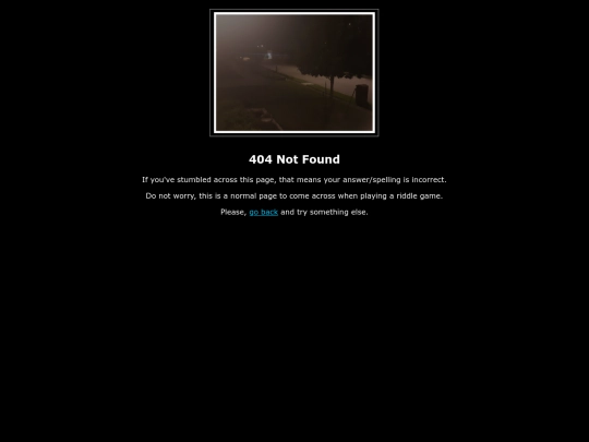 not_found screenshot