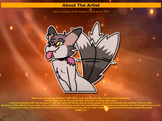 aboutme screenshot