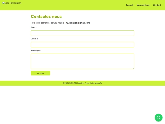 contact screenshot