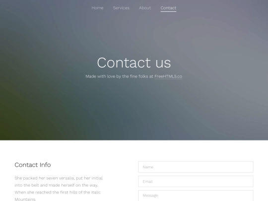 contact screenshot