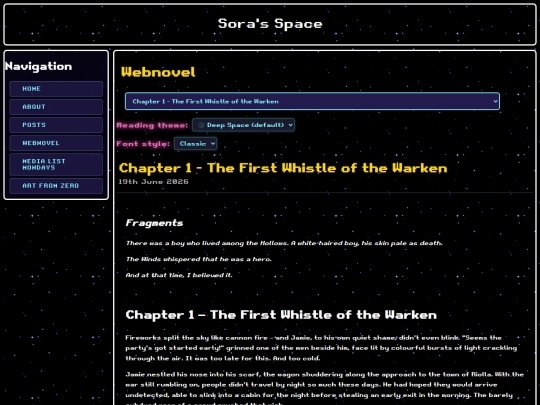 webnovel screenshot