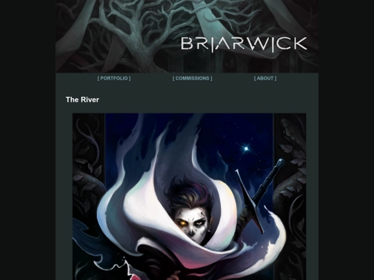portfolio/theriver screenshot