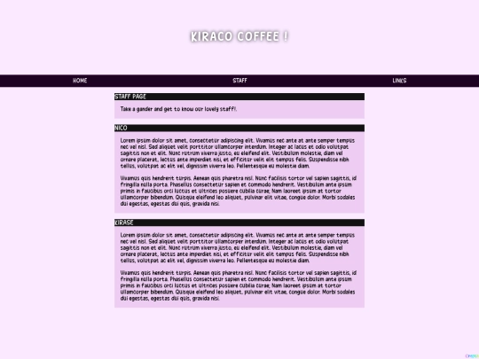 STAFF screenshot