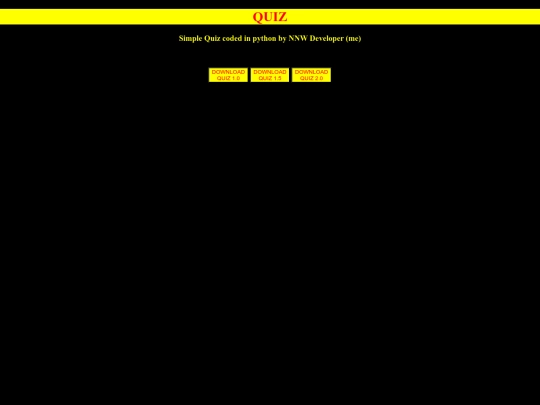 QUIZ screenshot