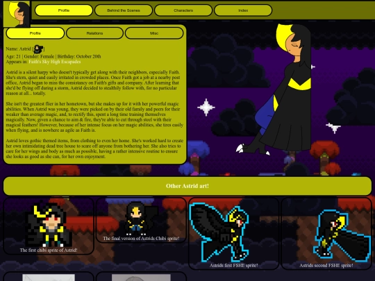 Characters/Astrid screenshot