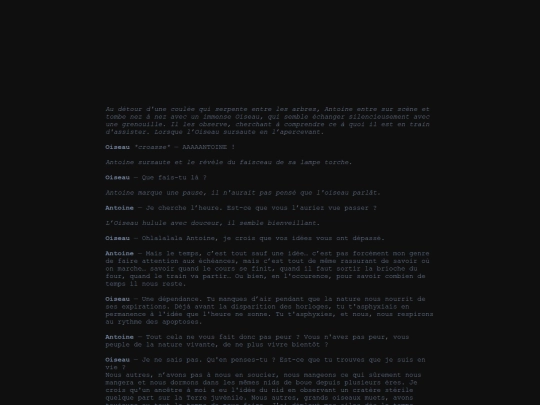 oiseau screenshot