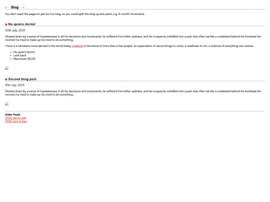 blog screenshot