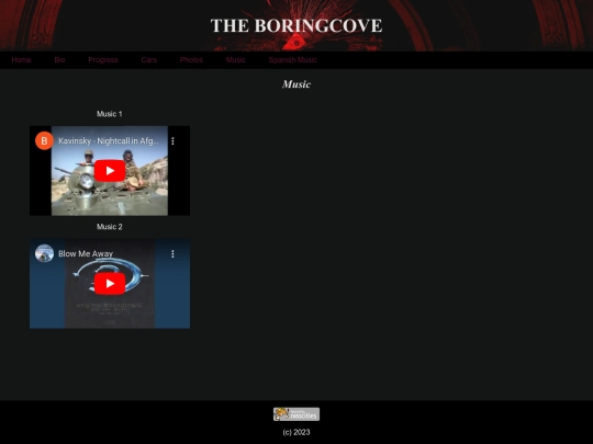 Music screenshot