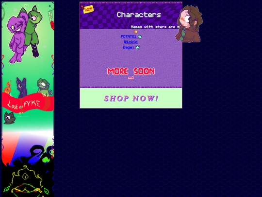 characters screenshot