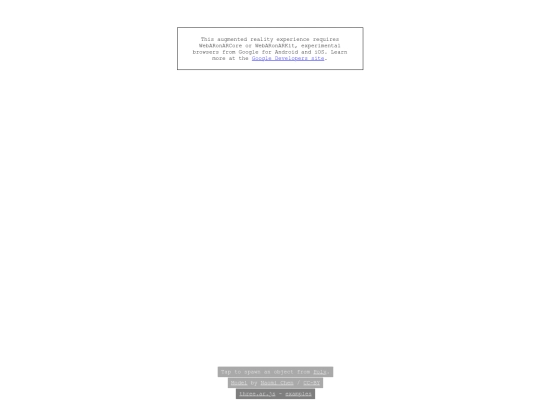 3xr/examples/load-model screenshot