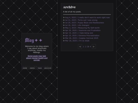 personal/blog/archive/2 screenshot