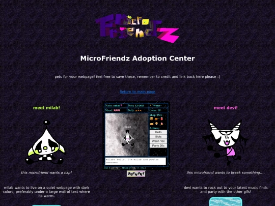 microfriendz screenshot
