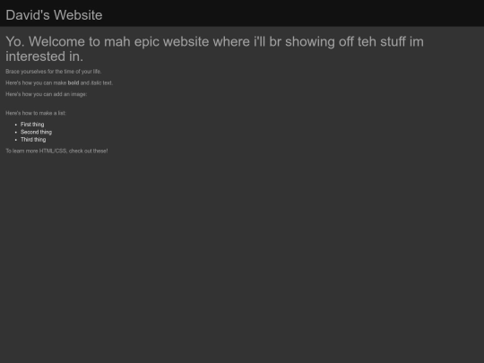tehdavidcorner screenshot