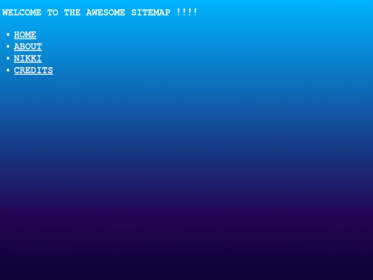 sitemap screenshot