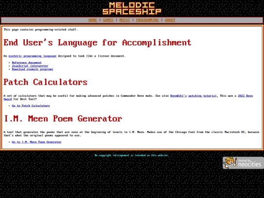 programming screenshot