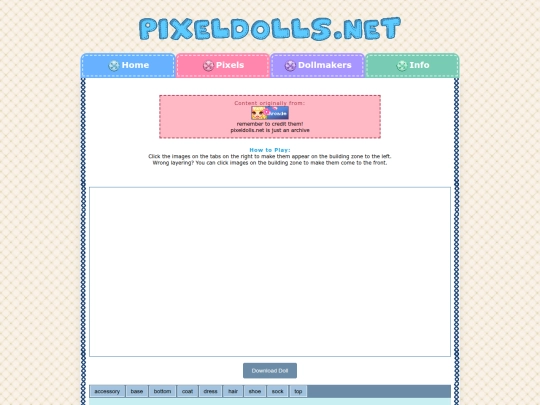 dollmakers/chazies-closet screenshot
