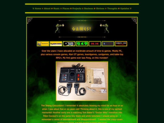 Games screenshot