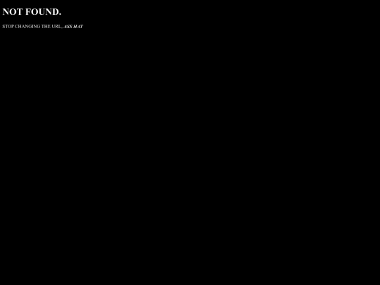 not_found screenshot