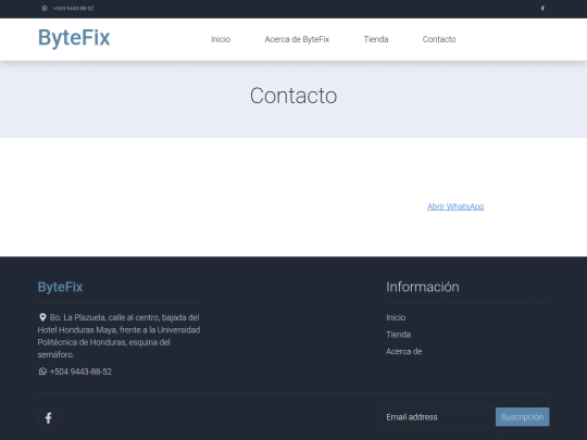 contact screenshot