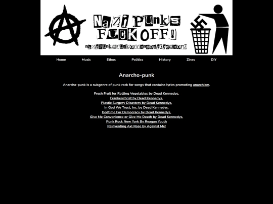 music-genres/anarcho-punk screenshot