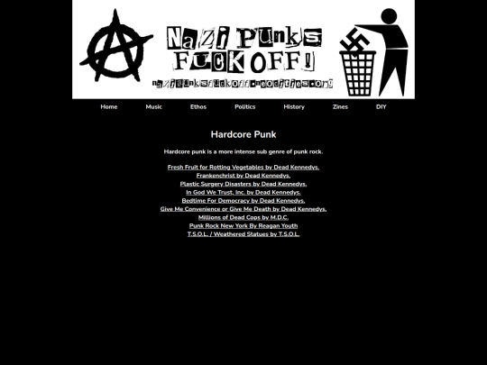 music-genres/hardcore-punk screenshot