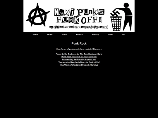 music-genres/punk-rock screenshot