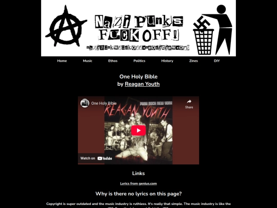 music-genres/reagan-youth/ohb screenshot