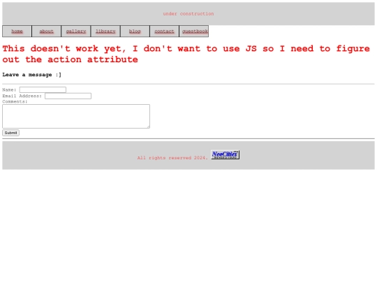 guestbook screenshot