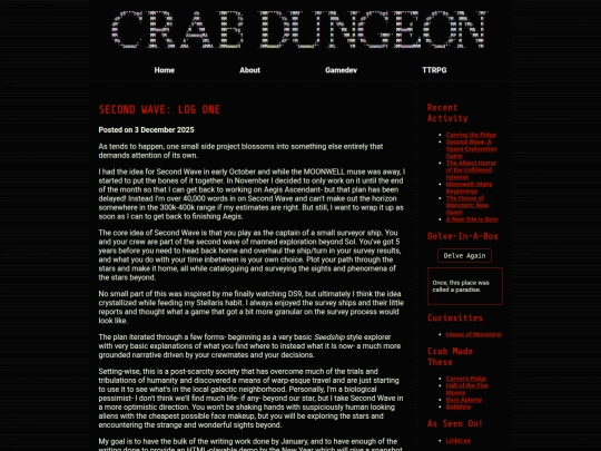 secondwave/secondwave_log_1 screenshot
