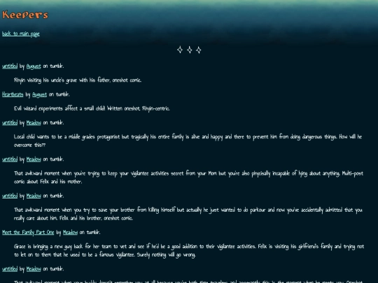 keepers screenshot