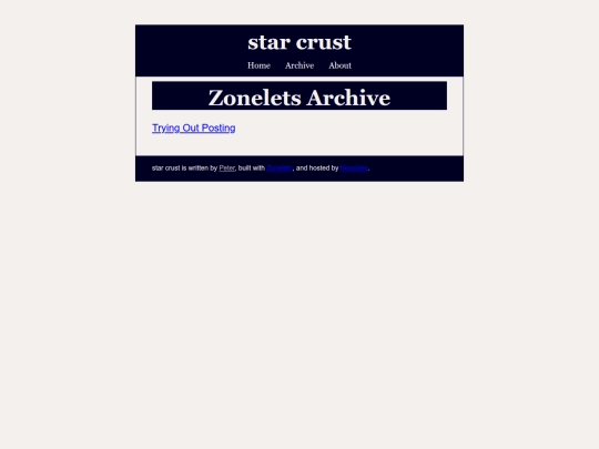 archive screenshot